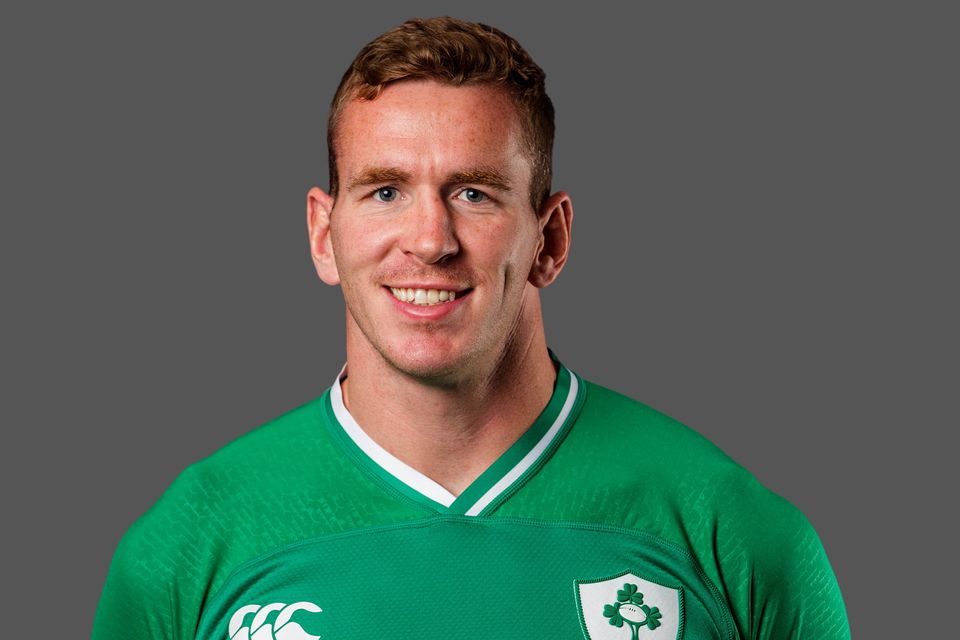 Chris Farrell in his Ireland jersey