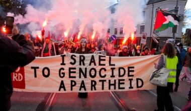 Norway sweep Israel aside 5-0 as Erling Haaland scores hat-trick amid pro-Palestine protests in Oslo