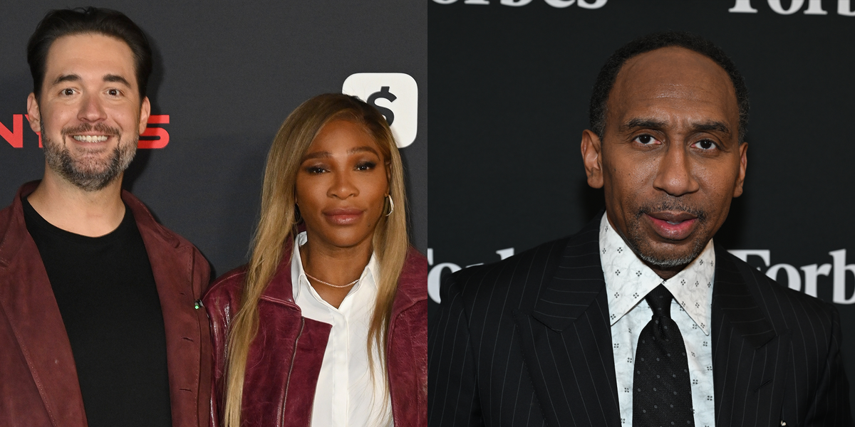 Serena Williams’ Husband Alexis Ohanian and Stephen A. Smith Feud