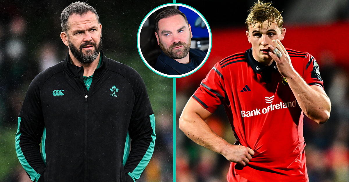 Andy Goode Questions Continued Absence Of Munster Stalwart From Ireland Rugby Squad