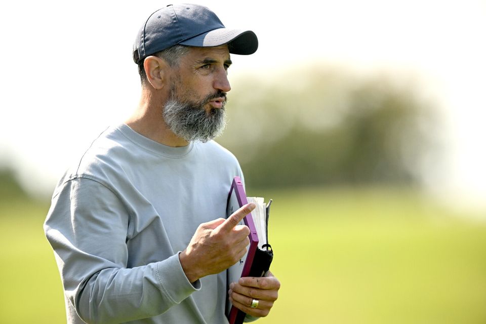 Ratoath manager Paul Galvin. Sportsfile.