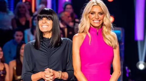 BBC Claudia Winkleman and Tess Daly