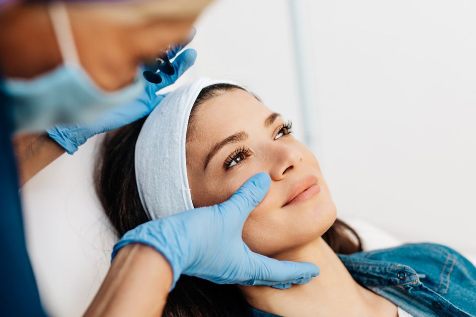 Stock image of a patient being treated by a cosmetic doctor. Photo: Getty.