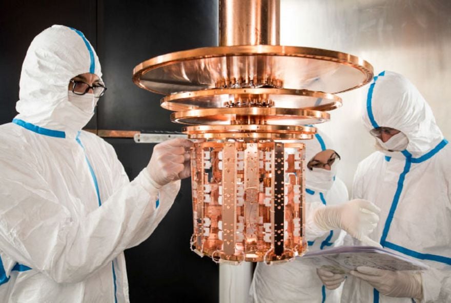 Structure of the CRESST experiment, whose aim is to find dark matter particles. (Photo: A. Eckert)