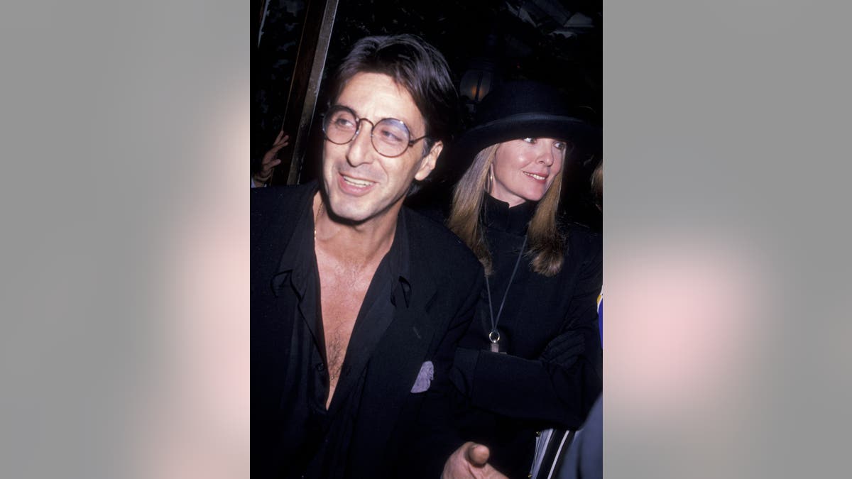 Diane Keaton and Al Pacino in 1989