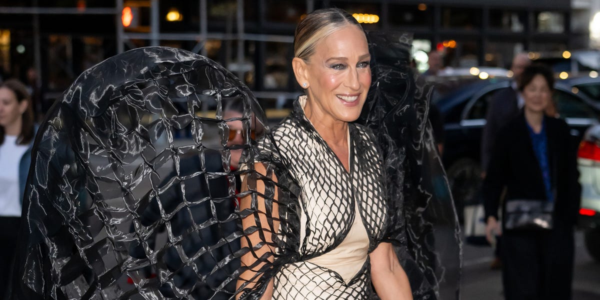 Sarah Jessica Parker Wore a Gown With Wings to the New York City Ballet Fashion Gala