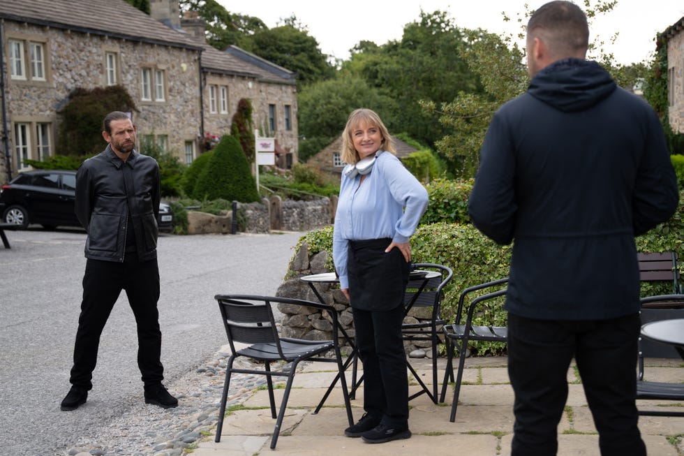 kev, aaron dingle, nicola king, emmerdale