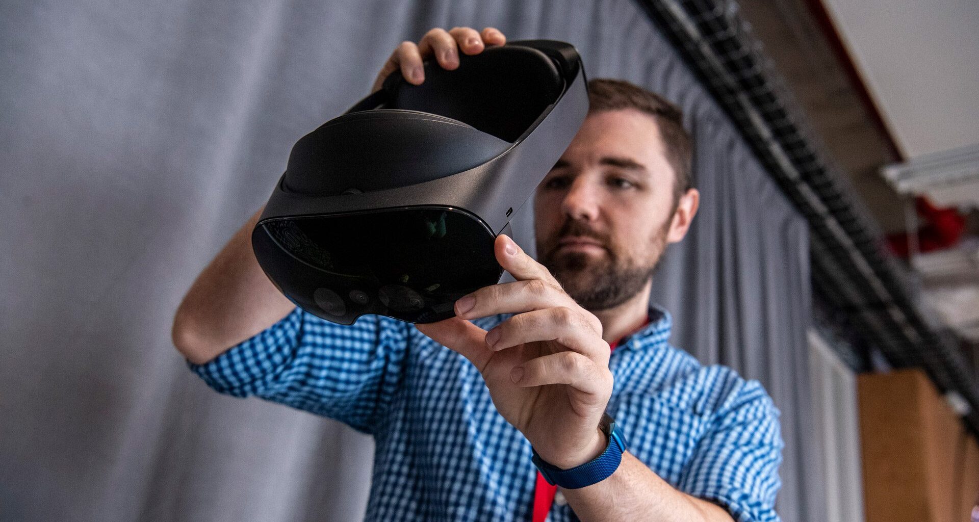 Behind-the-scenes with Road to VR Executive Editor Ben Lang