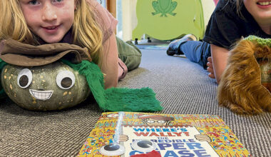 Harrow centre of new book