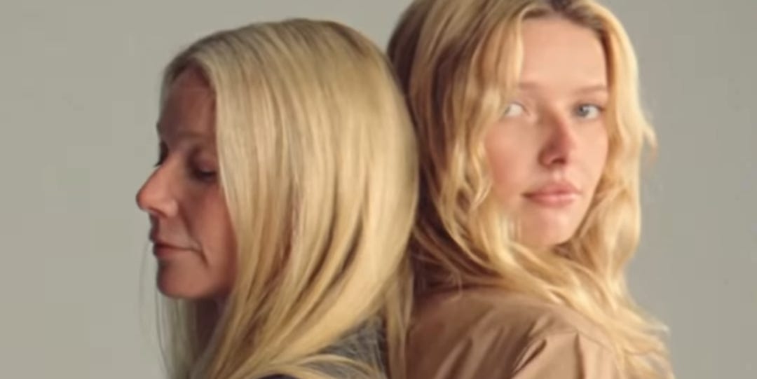 Gwyneth Paltrow and Daughter Apple Martin Star in a GAP Campaign Together