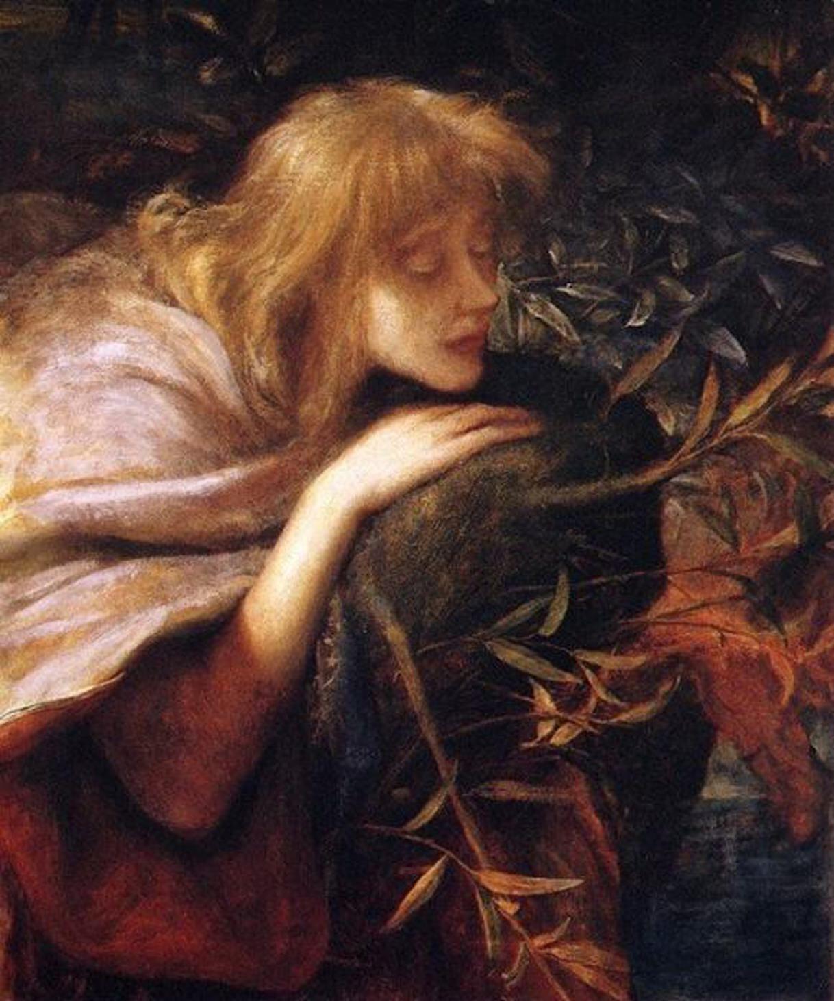 Painting of Ophelia by George Frederick Watts.