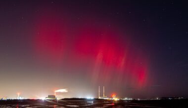 Northern Lights illuminate Irish skies