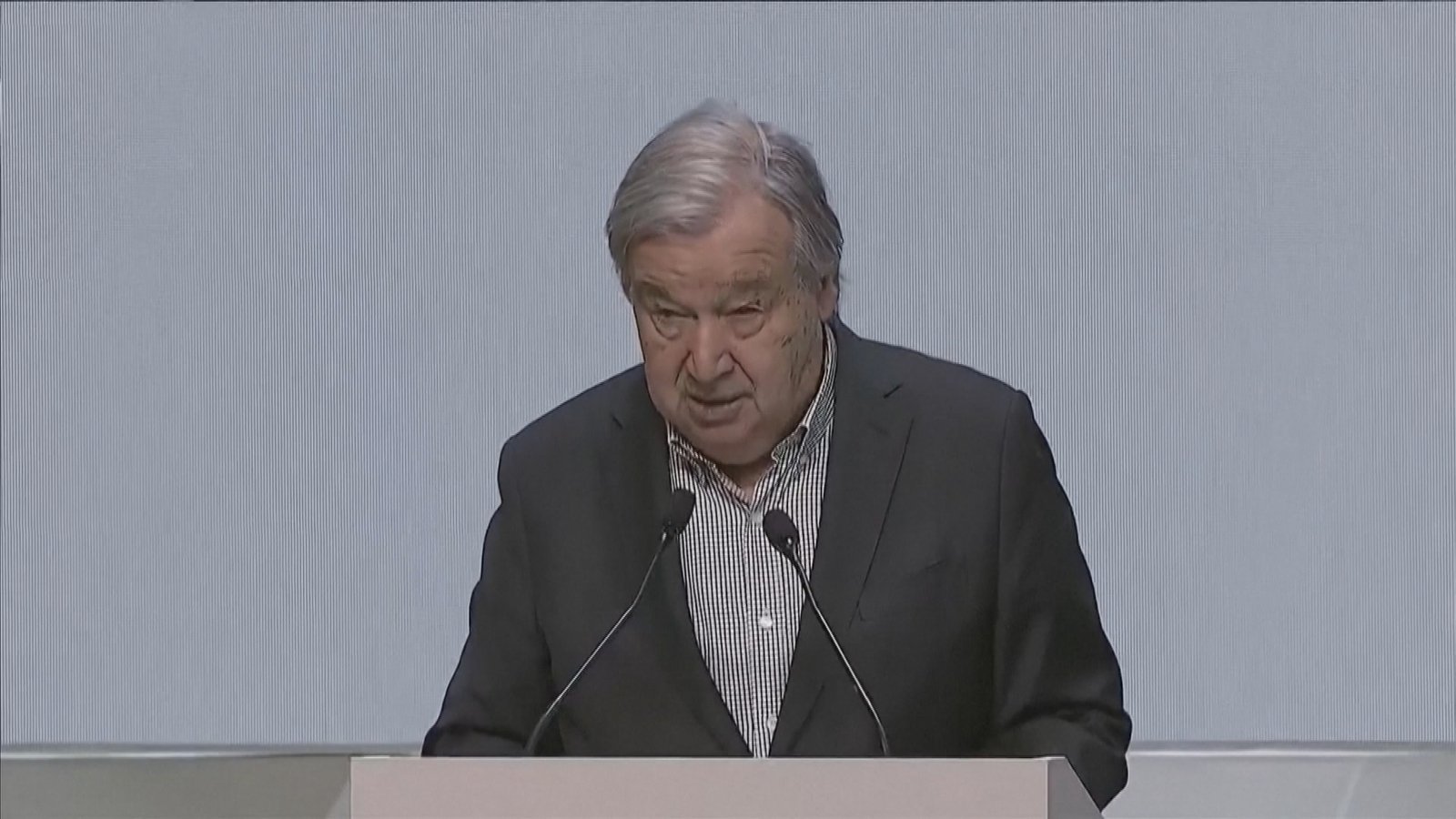 UN chief pushes for COP30 deal way from fossil fuels