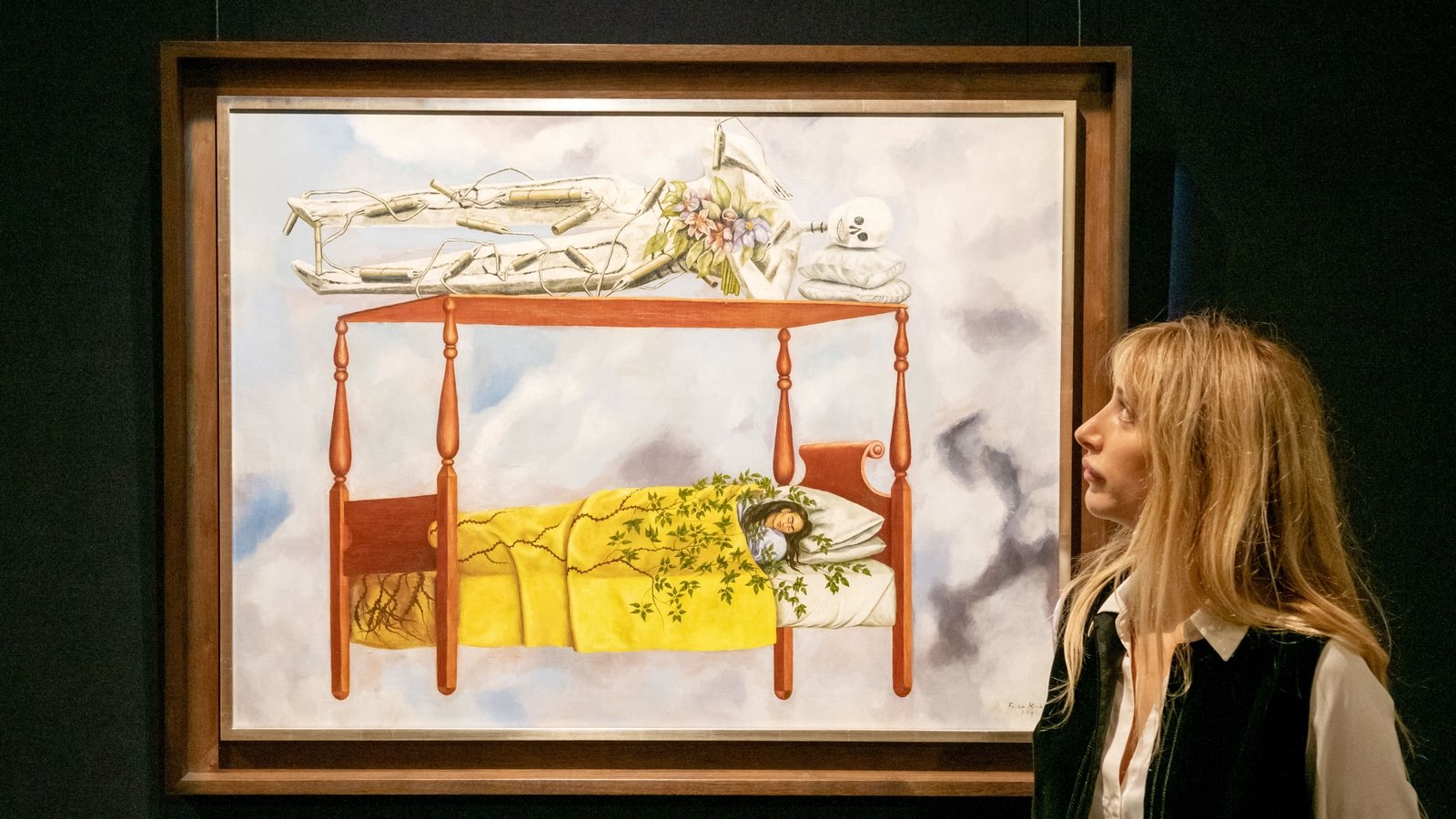 Frida Kahlo painting auctions for $54.6m