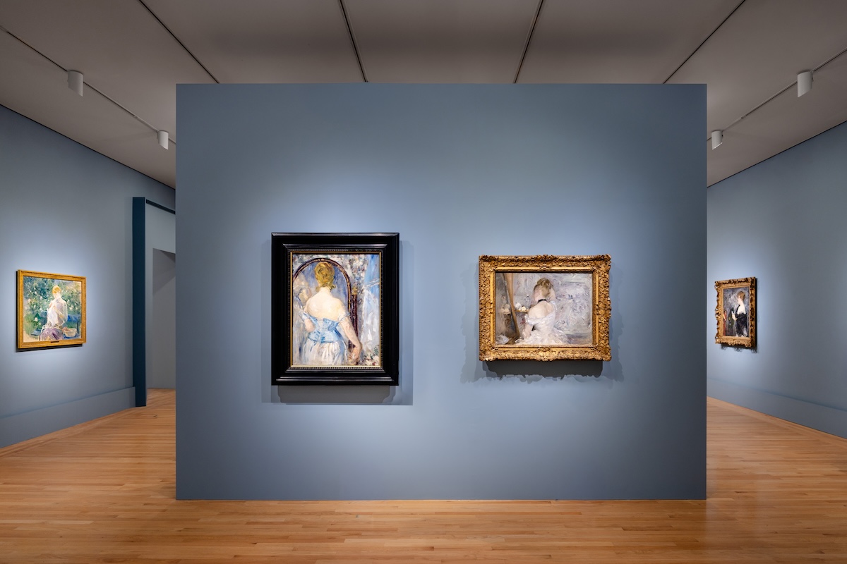 two paintings on the wall in the legion of honor