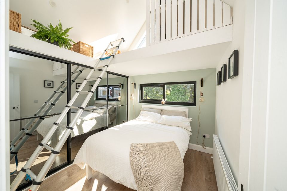 The front bedroom of 5 O'Donoghue Street