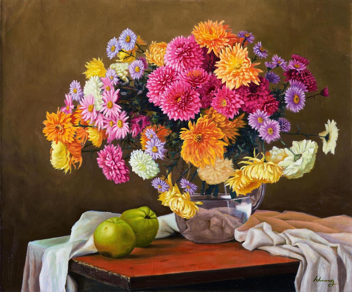 Hwang Jung-eon's untitled oil painting / Courtesy of Hwang Jung-eon