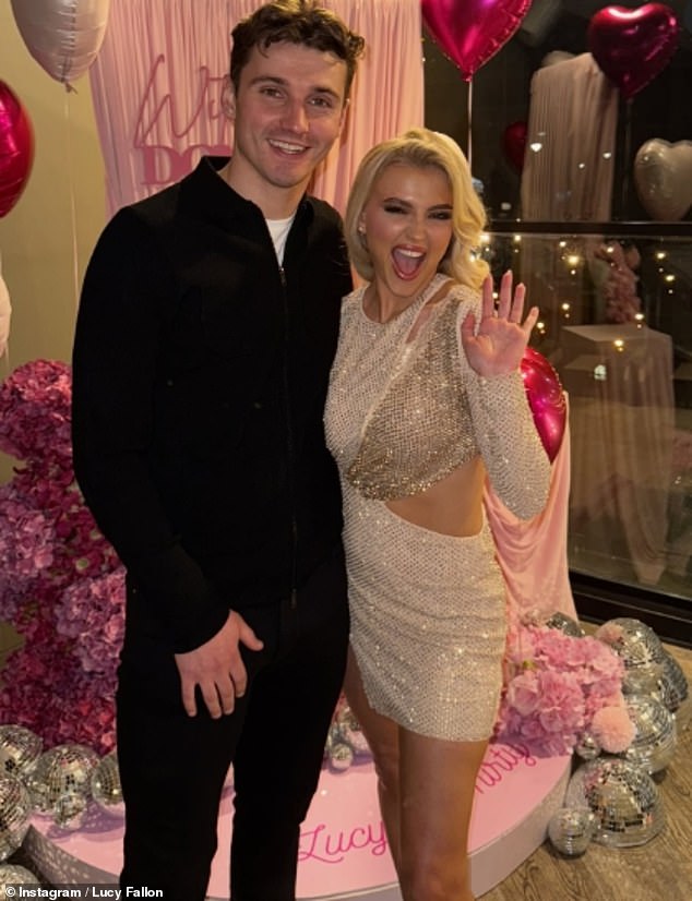 The Coronation Street star shared the happy news on Instagram after marking her birthday at a wild party with her co-stars in Manchester on Saturday
