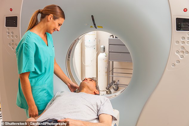 People 65 years old and older were six times more likely to receive a head CT scan than people younger than 18 years old (stock)