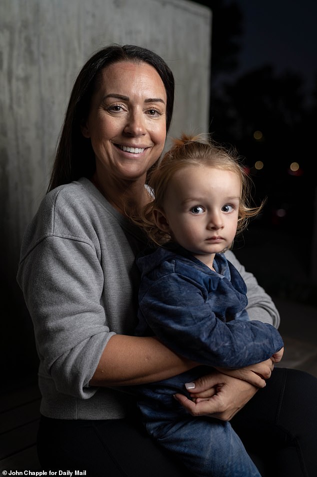 Jessica Lamberto says she reached out to Homer to offer condolences after his mother's sudden death - following a period in which they lost touch during the pandemic – and became pregnant with their son, Rocco, soon after