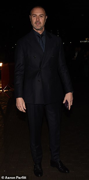 Paddy McGuinness also joined the crowds looking very dapper in a sharp black suit