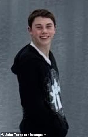 The teenager bore so many similarities to his dad, from his height to his dark hair