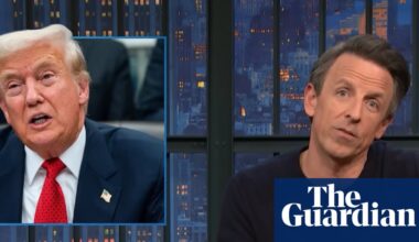 Seth Meyers on Trump: ‘The most unpopular president of all time’ | Late-night TV roundup