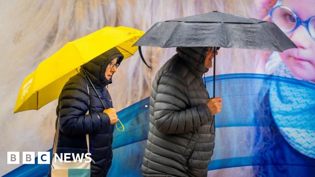 Flood warnings and rail disruption after Storm Claudia
