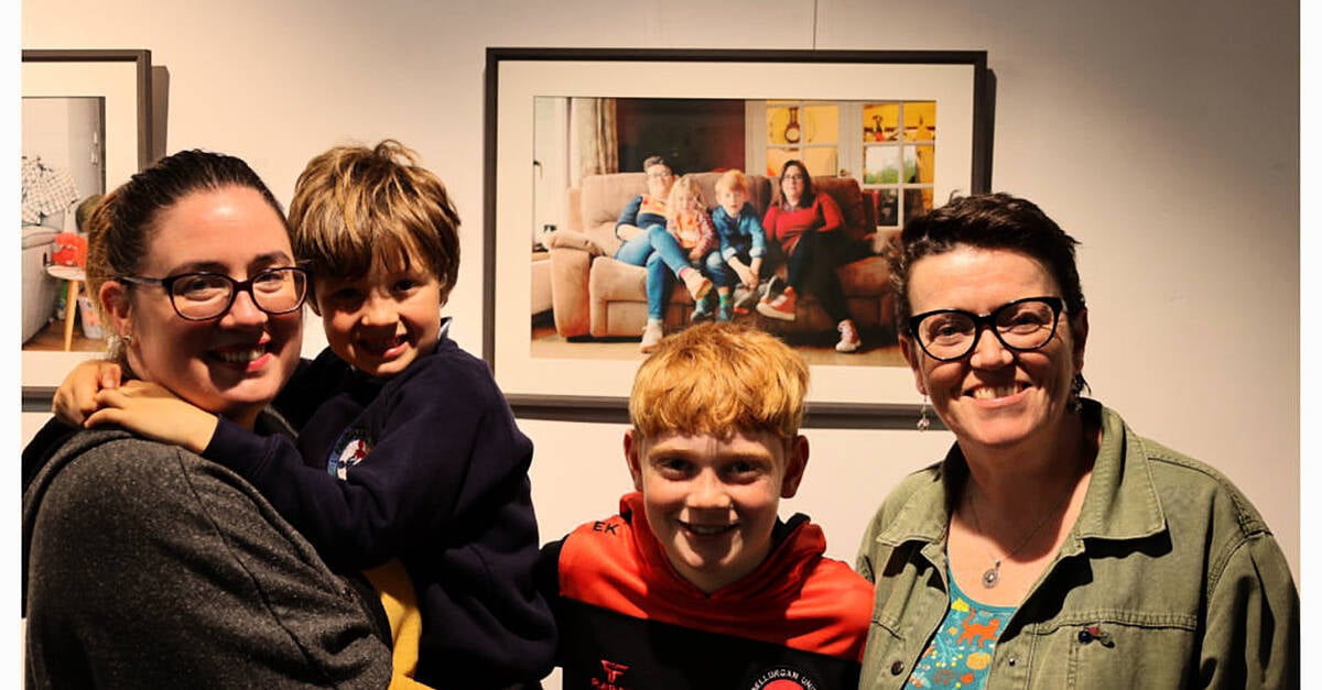 Launch of a photography exhibition on family law in Carrickmacross