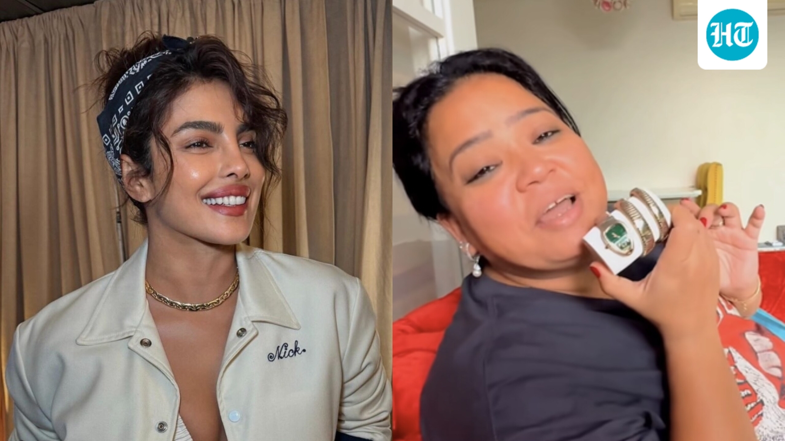 Priyanka Chopra's sweet reaction to Bharti Singh flaunting her Bvlgari watch wins hearts: ‘Tum agli brand ambassador ho’