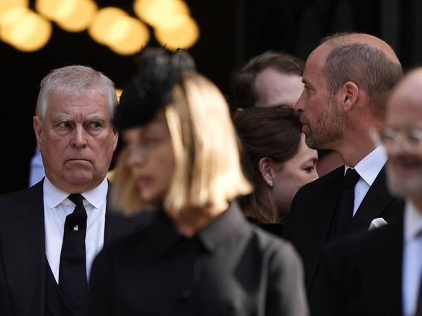 Prince Andrew and Prince William