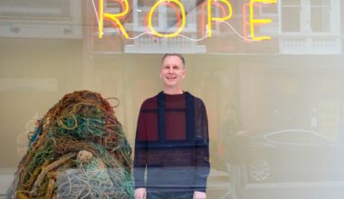 Turner Prize-nominated artist opens exhibition – and the only artwork is a 10-tonne pile of rope