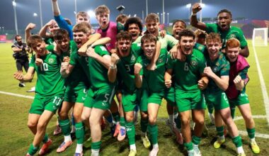 Ireland into U17 World Cup round of 16 as nerves hold against Canada in penalty shoot-out drama