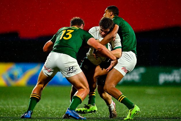 Ireland go down fighting in rain-soaked Cork as South Africa claim U20 international win
