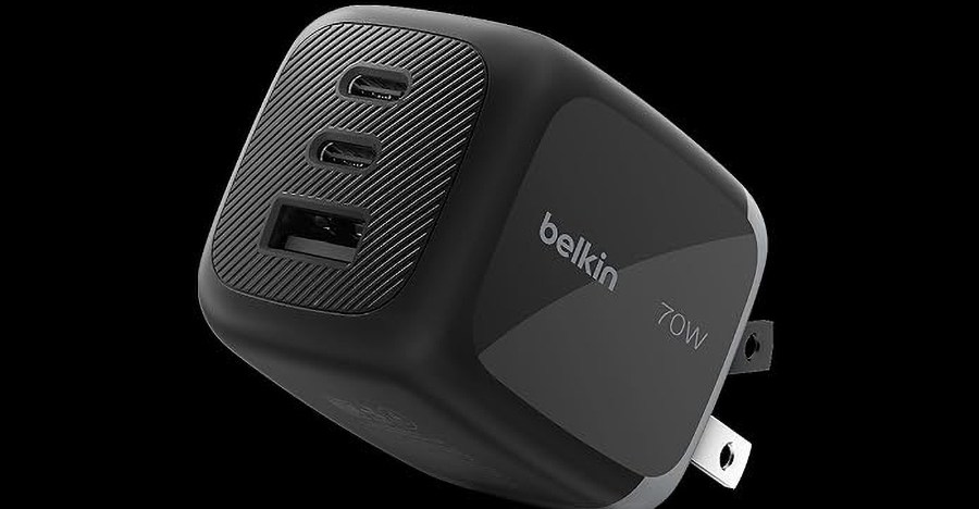 Belkin’s new 70W 3-port charger is lighter and cheaper than Anker’s.