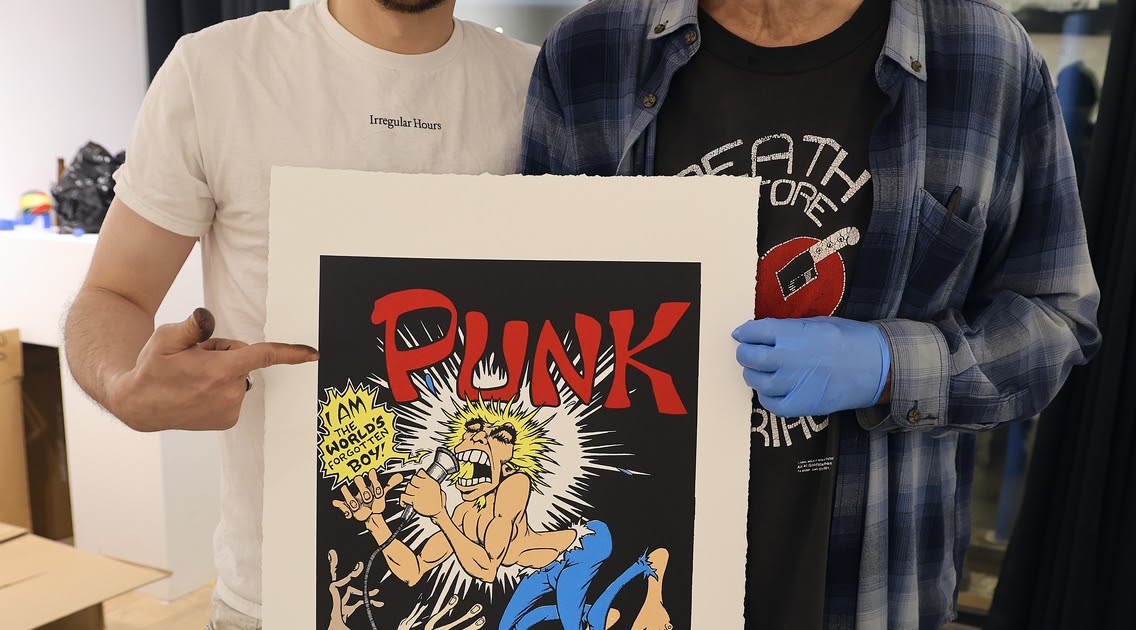 A look at '50 Years of PUNK,' opening tonight at the Ki Smith Gallery