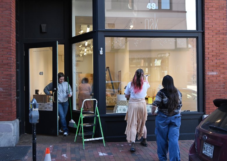 At Maine College of Art & Design, students learn the art of selling