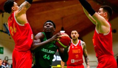 EuroBasket hopes suffer setback after Ireland ‘run out of steam’ against North Macedonia