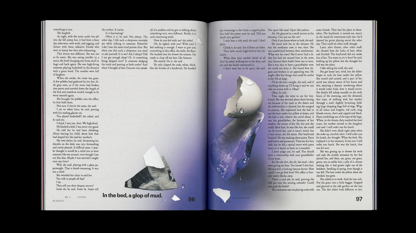 Elastic’s first issue challenges and reinvents psychedelic aesthetics