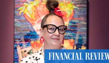 Del Kathryn Barton opens a sellout show in New York, but wants to make more time for herself