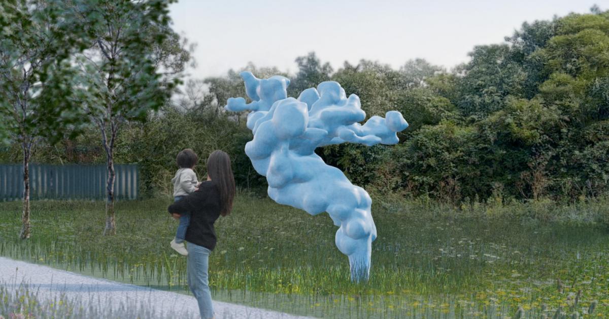 Three new 'cloud like' sculptures planned for Oxford North