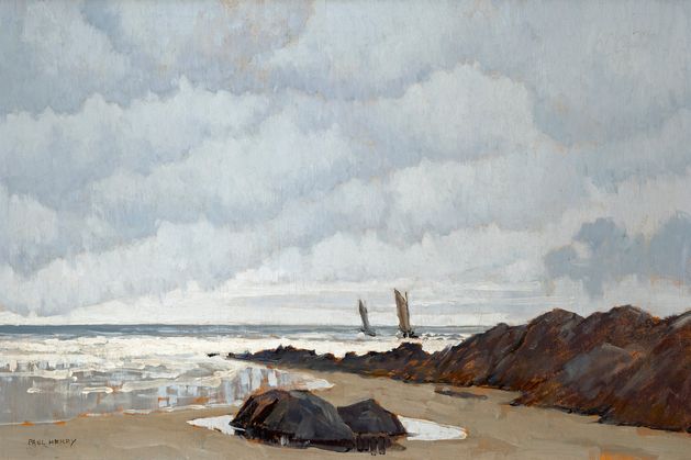 ‘Unusual’ Paul Henry coastal landscape bought by taoiseach John A Costello could fetch €150,000 at auction