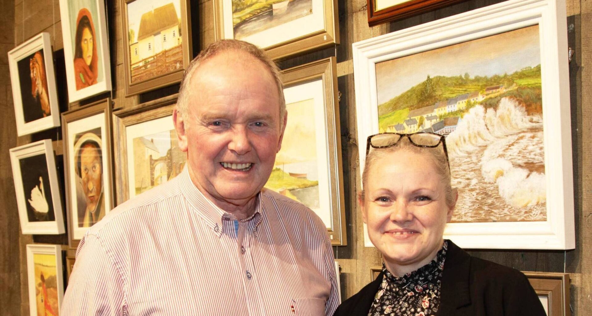 Bob Murphy launches latest art exhibition in Waterford - Whatson