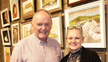 Bob Murphy launches latest art exhibition in Waterford - Whatson