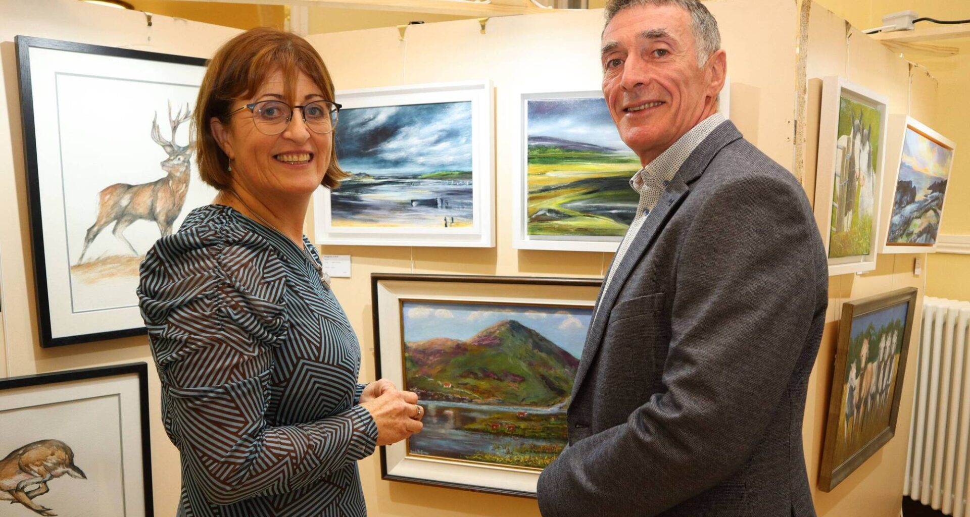 Hospice benefits from Barrow Valley Art Group’s exhibition - News