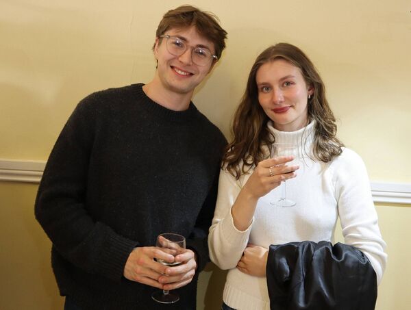 Daniel Griffin and Annika Niva