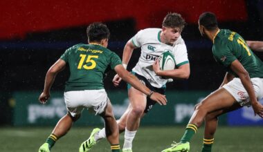 Ireland Under-20s battle hard but are beaten by physical South Africa – The Irish Times