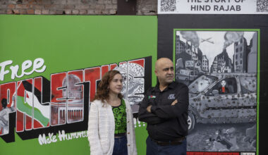 Izz Cafe unveils mural in memory of Palestinian girl Hind