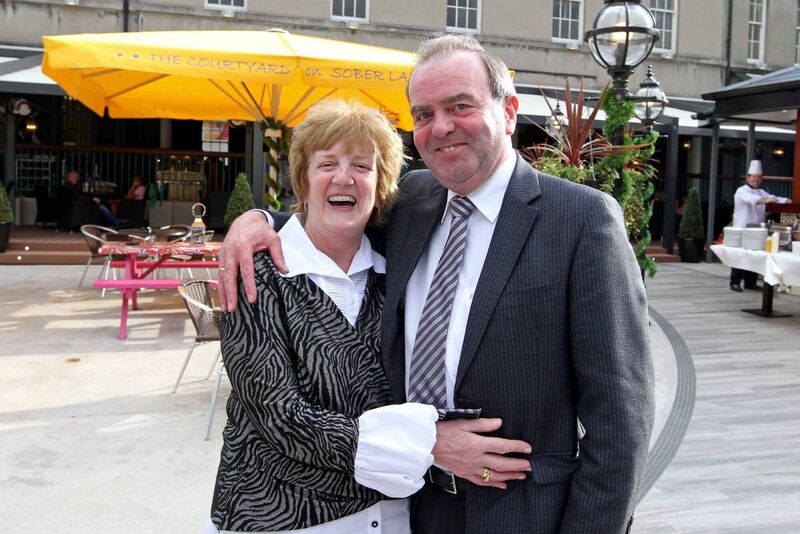 Former owners Dolly and Finbarr O'Shea in 2014. File picture: Jim Coughlan
