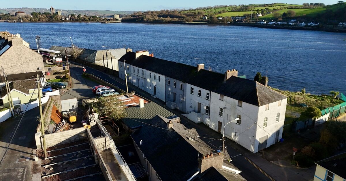 Derelict Passage West terrace to be restored as contractor housing by Doyle Shipping Group